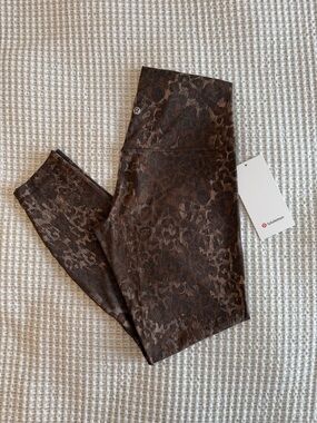 NWT Lululemon Align High-Rise Pant 25" - Truleopard